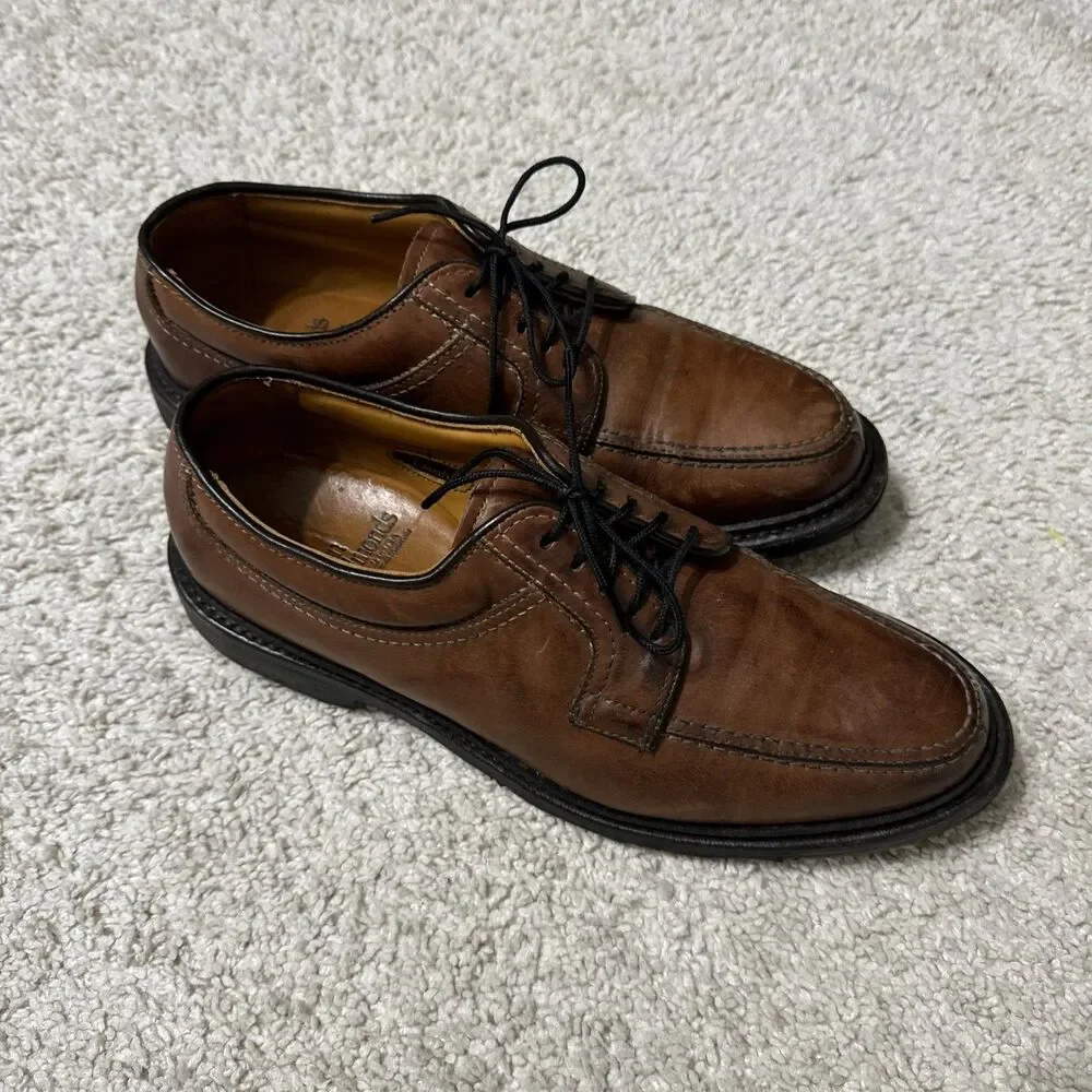 Allen Edmonds Wilbert Comfort Shoe Men’s 6.5 D Brown Othello Soles #1951